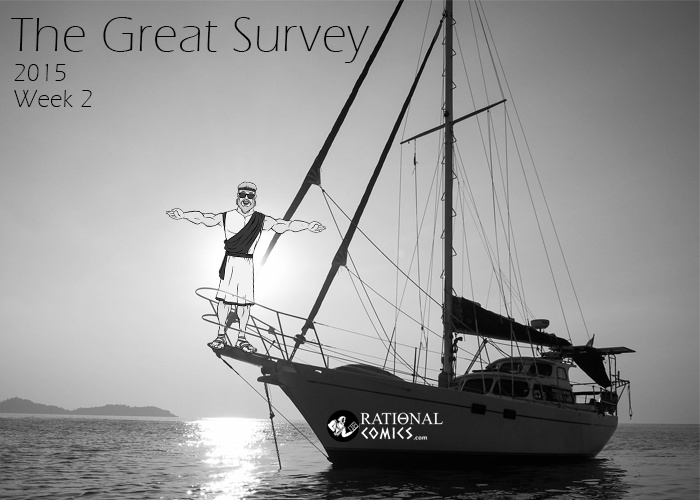RC’s The Great Survey, 2015, Week 2
